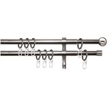  Metalna karniša KUGEL 16/19 2KAN CHROM 120-210cm | shoptok.hr