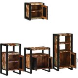  Set namještaja za kupaonicu 4 kom. Višebojno i crno | shoptok.hr