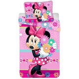 Jerry Fabrics Enojna bombažna otroška posteljnina 140x200 cm Minnie – Cene