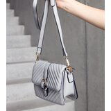 Gemre Gray quilted Virgilio messenger bag | shoptok.hr