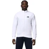 Športne jope in jakne Man High Collar Small Logo Bela