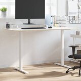  Samostojeći okvir za stol bijeli (94-135)x60x(70-114) cm čelik | shoptok.hr