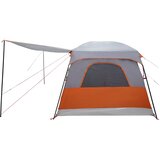  Obiteljski šator s krovom Siva i narančasta 420 x 305 x 200 cm | Eponuda.com