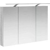  Kopalniška ogledalna omara Siva Sonoma 100 x 14,5 x 70 cm, (5000233131) | Shoptok.si