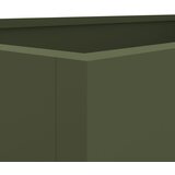  Sadilica maslinastozelena 62x47x46 cm čelik | Eponuda.com