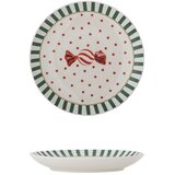 Bloomingville Bijeli desertni tanjur s božićnim motivom od kamenine ø 16 cm Yule – | shoptok.hr