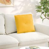 Jastuk za leđa Svijetlo žuta 50 x 45 cm Kordura tekstil | shoptok.hr