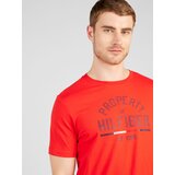 Tommy Hilfiger Majica mornarska / rdeča / bela | Shoptok.si