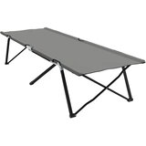  Sklopivi kamperski krevet Siva 206 x 76 x 74 cm Oxford i čelik | shoptok.hr