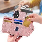 INORCO Za Samsung Galaxy A13 5G/M13 5G/A04s 4G etui za telefon z držalom za kartice, stojalo za mobilni telefon iz PU usnja+TPU, (22033526) | Shoptok.si