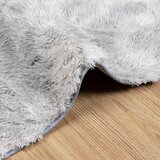  Čupavi tepih s visokim vlaknima NAVARRA srebrnosiva 130x200cm Slike