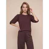 Sinsay Pamučna bluza puf rukava | shoptok.hr