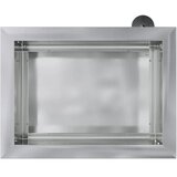  Vrtna posuda za sadnju s LED svjetlom 2 kom. Srebrna - Pocinčani čelik 30 x 40 x 30 cm 2 | shoptok.hr