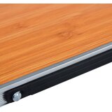 Sklopivi stol za kampiranje smeđi aluminijski 60 x 40 cm | Eponuda.com