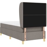  Krevet s opruga kutije Sivo-smeđa 200 x 80 cm tkanina | shoptok.hr