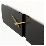 Wallity origami metal wall clock - APS097 blackgold decorative metal wall clock | ePonuda.com