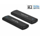 Delock Ohišje SSD USB 3.1 TIP C M.2 NVMe PCIe ali SATA SSD 42633 Cene