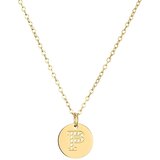 Ogrlica Abeceda - P / Zlatna KP21222 | Shoptok.si