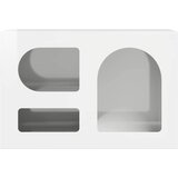 TV ormar Visoki sjaj bijela 60 x 35 x 40 cm Konstruirano drvo | shoptok.hr