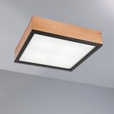  plafonsko svetlo oak square 4xE27/15W/230V 39x39 cm hrast/crna | Eponuda.com