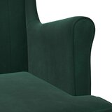  Fotelja Tamnozelena Baršun | shoptok.hr