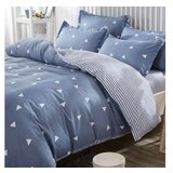Lessentiel Maison komplet posteljina (200x220) Ucgen Blue