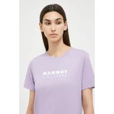 Mammut Športna kratka majica Core vijolična barva