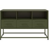 TV ormarić maslinastozeleni 100,5x39x60,5 cm čelični | shoptok.hr