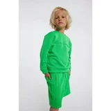 Marc Jacobs Otroški pulover zelena barva