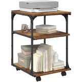  Držač za printer Staro drvo 43 x 48 x 64 cm Konstruirano drvo | Eponuda.ba