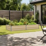  Povišeni vrtni krevet Slonovača 160 x 80 x 24 cm | shoptok.hr