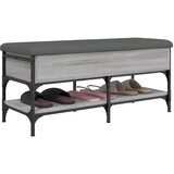  Klupa za cipele siva boja hrasta 102x42x45 cm konstruirano drvo | Eponuda.ba