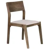 424959 - Trpezarijska stolica CALAMBA 84x55 cm braon/krem