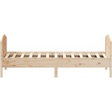  Okvir kreveta bez madraca 75 x 190 cm od masivne borovine | shoptok.hr