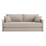 Cosmopolitan Design Svetlo rjava raztegljiva sedežna garnitura iz šenilje 209 cm Shannon – Cene