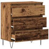  Straniščna omarica z predali Stari les 60x35x70 cm Izdelan les | Shoptok.si