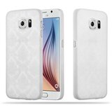 Cadorabo Case, združljiv s Samsungom v beli barvi - trdi zaščitni pokrov v Flower Paisley Henna Design proti praskam in udarcem, (20565840) | Shoptok.si