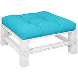  Jastuk za palete tirkizni 80 x 80 x 12 cm od tkanine | Eponuda.com