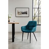 Livetastic Naslanjač Samt, Turkizna | Shoptok.si