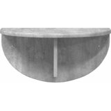  Polica na zidu Zidne 2 pcs Betonski sivi 48 x 24 x 24 cm | shoptok.hr