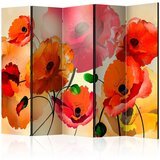 Paravan u 5 dijelova - Velvet Poppies II [Room Dividers] 225x172 Cijene
