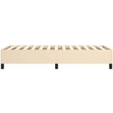  Za krevet s oprugama krem 100x200 cm od tkanine | shoptok.hr