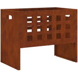  Kamin Smeđa 50 x 30 x 40 cm Čelik | shoptok.hr