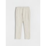 Reserved - MEN`S TROUSERS - bež | shoptok.hr