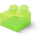 Lego kutija za odlaganje sa poklopcem (4): Svetlucavo svetlo zelena ( 40090806 ) Cene