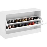  Klupa za odlaganje cipela bijela 80 x 24 x 45 cm | shoptok.hr