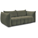 Bobochic Paris Zelena sedežna garnitura iz tkanine bouclé 234 cm Azra – | Shoptok.si
