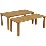 Gardenson Vrtna Miza Flex, 90x76x185cm, Raztegljiva | Shoptok.si