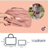 Doomoo torba za previjanje Fluffy - Corduroy Pink | shoptok.hr