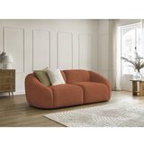 Bobochic Paris Oranžna sedežna garnitura iz tkanine bouclé 230 cm Tina – | Shoptok.si